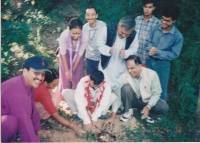 View the album Yogi ananda with his guru in different programs