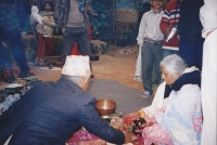 View the album Birthday celebration of yogi ananda's mother